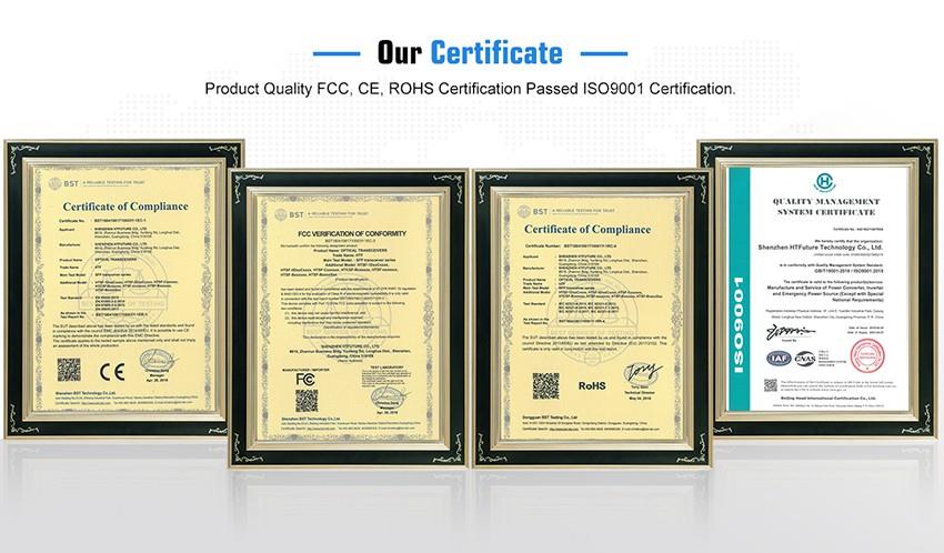 WDM Mux Demux Certification